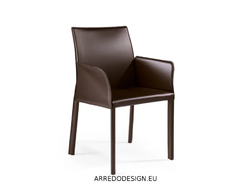 Sedia con braccioli Agata large braccioli di Julia italia in Offerta Outlet