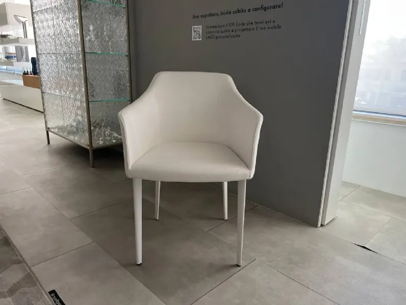 Sedia da soggiorno Carmen Riflessi in Offerta Outlet 