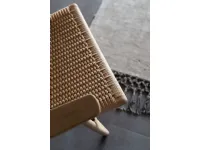 Sedia con braccioli Ch25 di Carl hansen & son a prezzo scontato