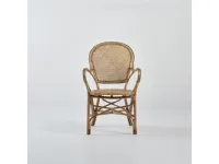 Sedia Clotilda di Dialma brown in OFFERTA OUTLET -50%