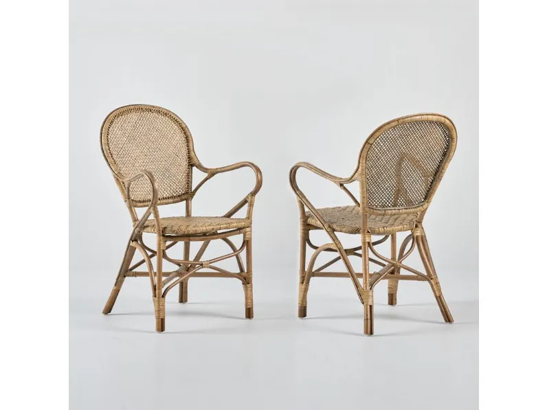 Sedia Clotilda di Dialma brown in OFFERTA OUTLET -50%