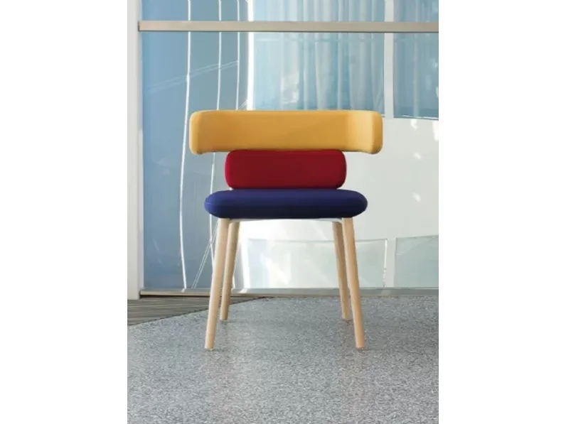 Sedia con braccioli Cluster luxy di Collezione esclusiva a prezzo scontato