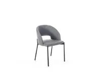 Sedia con braccioli Greta di Stones in Offerta Outlet