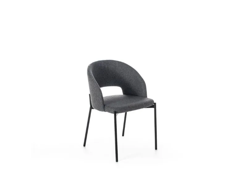 Sedia con braccioli Greta di Stones in Offerta Outlet