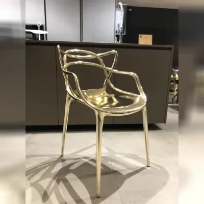 Sedia con braccioli Masters di Kartell a prezzo scontato