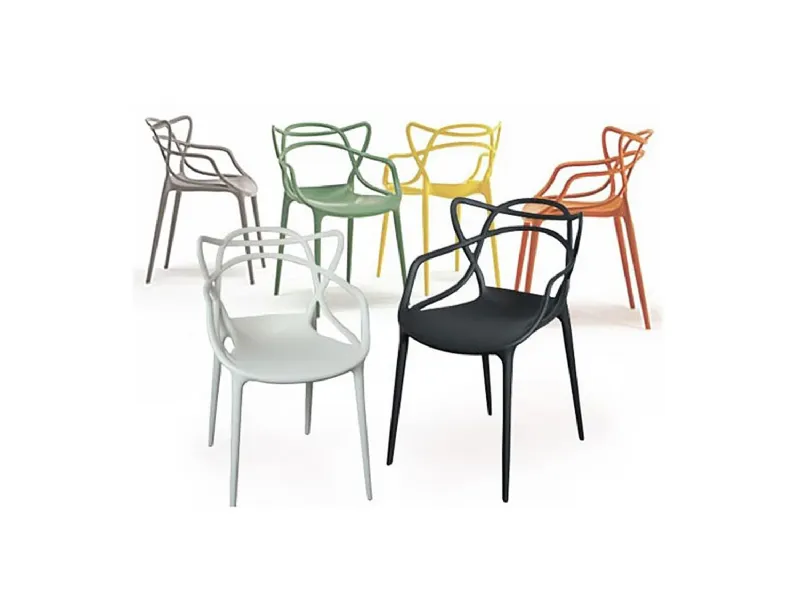 Sedia da soggiorno Masters di Kartell SCONTATA 18%