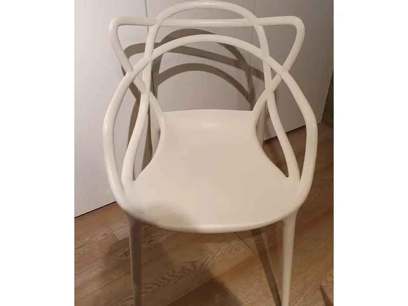Sedia con braccioli Masters di Kartell a prezzo scontato
