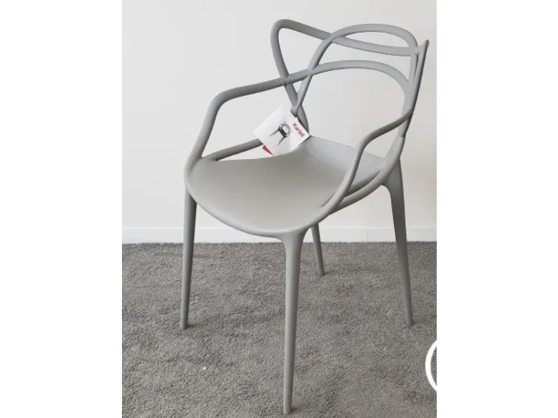 Sedia con braccioli Masters di Kartell in Offerta Outlet