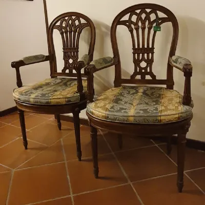 Sedia Poltroncina paglia di vienna  di Artigianale in OFFERTA OUTLET -56%