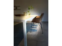 Sedia con braccioli Qwood poltroncine legno 3d kartell di Kartell a prezzo Outlet