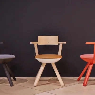 Sedia con braccioli Rival chair Collezione esclusiva a prezzo scontato
