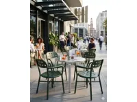 Sedia per ufficio Sedia pipe con braccioli verde magis di Magis SCONTATA 70%
