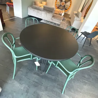 Sedia con braccioli Sedia verde di Zr a prezzo Outlet