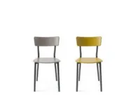 Sedia da cucina Jelly metal Connubia a prezzo Outlet 