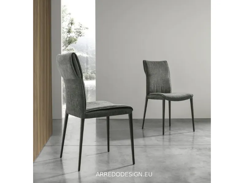 Sedia con schienale alto Nora * di Sedit a prezzo Outlet