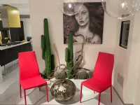 Sedia con schienale alto Norma couture Cattelan italia a prezzo scontato