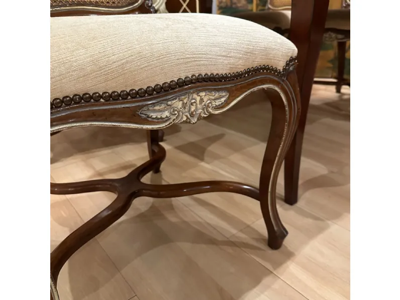 Sedia con schienale alto Sedia xv di Artigianale in Offerta Outlet
