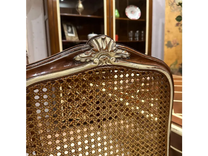 Sedia con schienale alto Sedia xv di Artigianale in Offerta Outlet