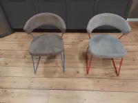 Sedia con schienale basso New york Calligaris a prezzo scontato