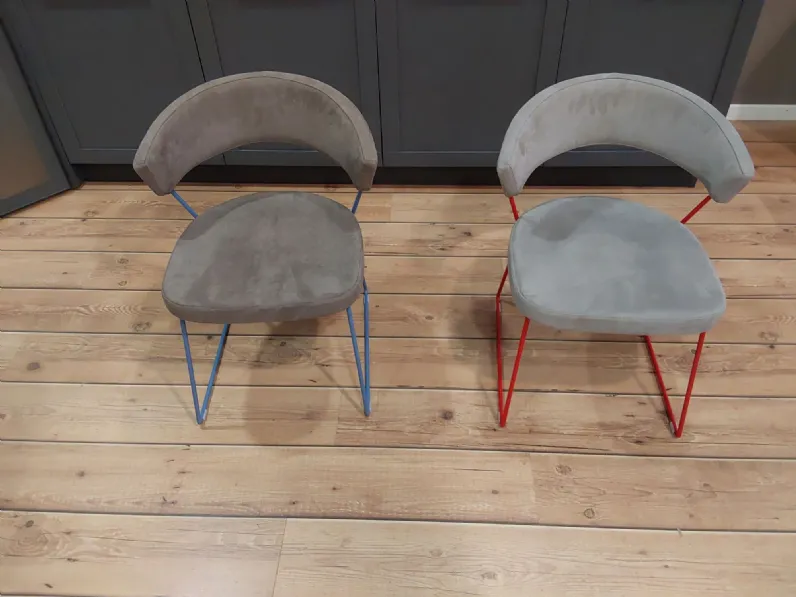 Sedia con schienale basso New york Calligaris a prezzo scontato