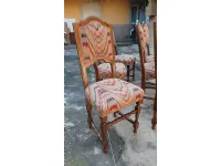 Sedia in legno con schienale medio Classicer scontata