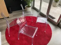 Sedia con schienale medio Crystal Domitalia a prezzo ribassato