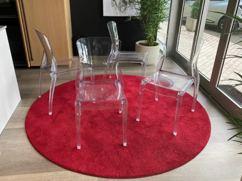 Sedia con schienale medio Crystal Domitalia a prezzo ribassato