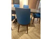 Sedia in pelle con schienale medio Cv 612 sedia artu' gianser in offerta