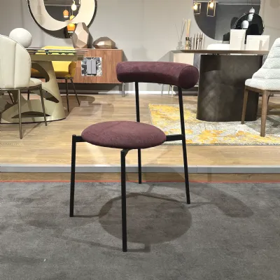 Sedia con schienale medio Foody di Zamagna a prezzo Outlet