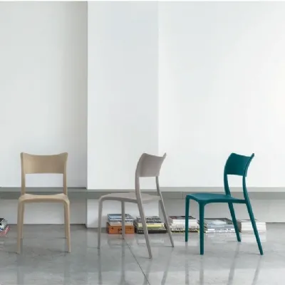 Sedia con schienale medio Toledo Target point in Offerta Outlet