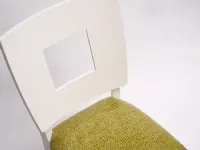 Sedia Contessa da soggiorno realizzata in laccata scontata del 46%