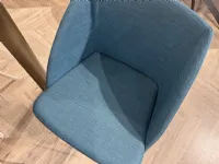 Sedia in tessuto poltroncina Cv 607 tone in Offerta Outlet