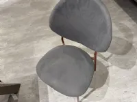 Sedia in ecopelle fissa Cv 645 sedia vanilla in offerta