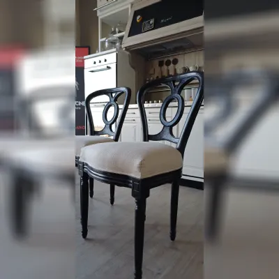 Sedia D4648 Dialma brown SCONTATA a PREZZI OUTLET