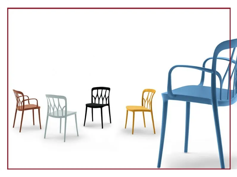 Sedia Galaxy Bontempi SCONTATA a PREZZI OUTLET