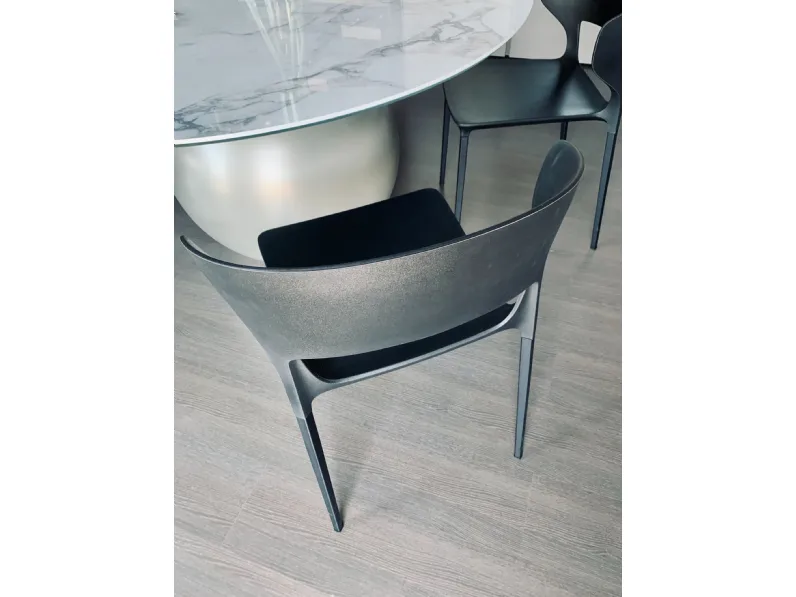 Sedia in metallo impilabile Koki in offerta