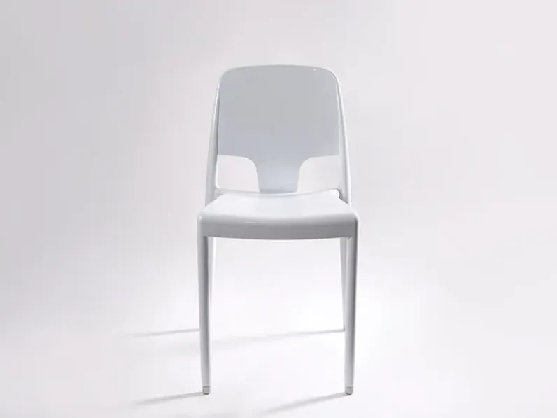 Sedia Margot da cucina realizzata in plastica scontata del 50%