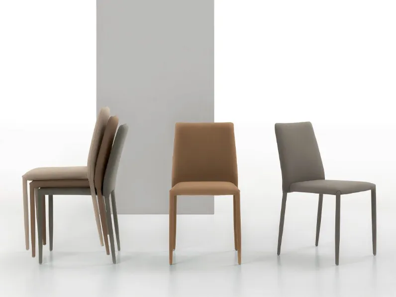 Sedia modello Nizza senza braccioli di Target point 