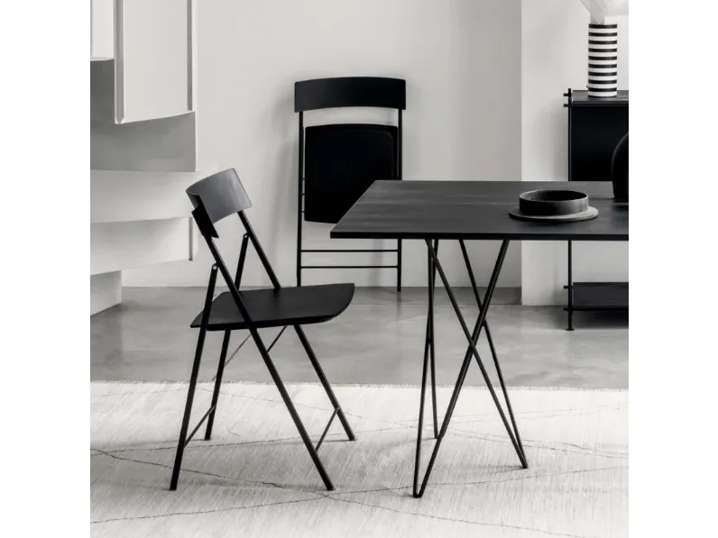 Sedia in metallo pieghevole Piper sedia pieghevole  in Offerta Outlet