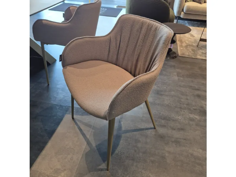 Sedia con braccioli Sa 121 sedia queen brera home di Collezione esclusiva a prezzo ribassato