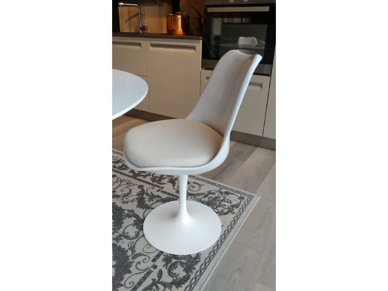 Sedia girevole Saarinen 6129t di Sigerico in Offerta Outlet