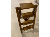 Sedia modello Sedia scaletta noce nazionale da cucina di Artigianale -70%