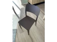Sedia in plastica senza braccioli Sedie midj modello nen in Offerta Outlet