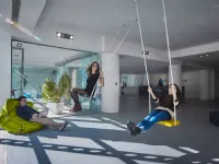 Sedia a dondolo Altalena softswing di Lago a prezzo scontato