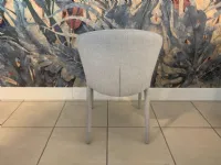 Sedia da soggiorno realizzata in tessuto Amelie di Calligaris 