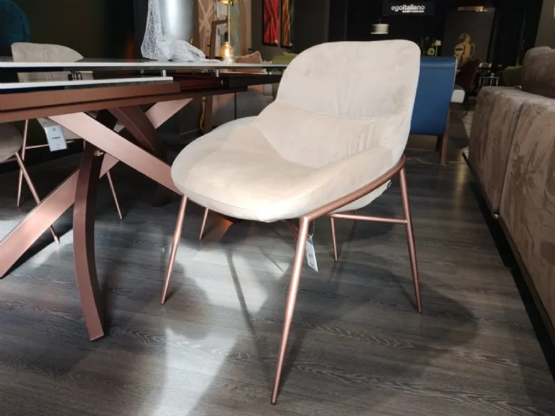 Sedia modello Amelie da soggiorno di Bontempi -26%