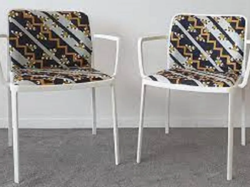 Sedia da soggiorno Audrey soft  camerun  di Kartell SCONTATA 66%