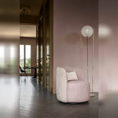 Sedia da soggiorno Chlo luxury Ditre italia SCONTATA