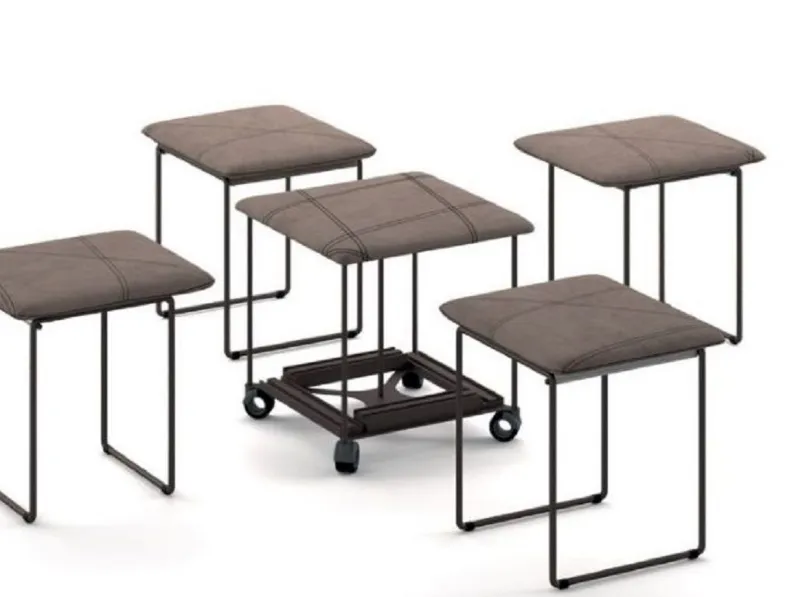 Sedia da soggiorno Cubix Ozzio in Offerta Outlet 
