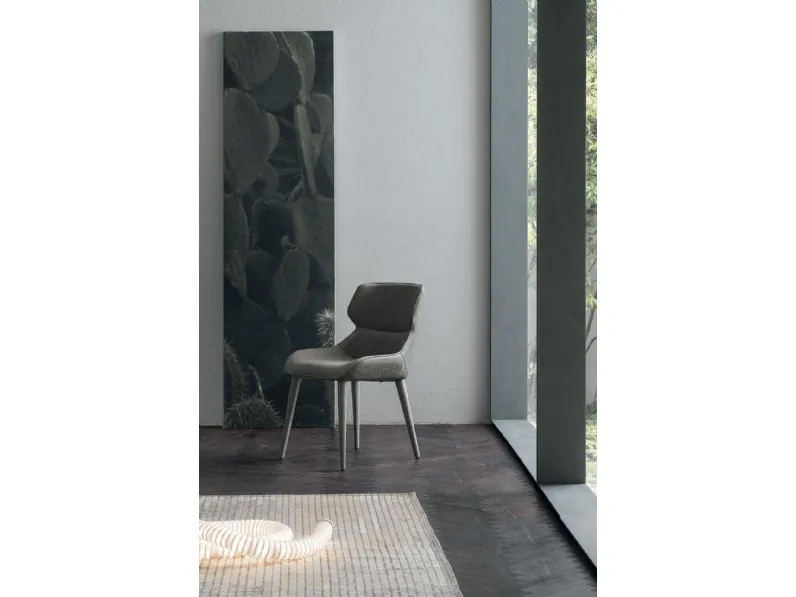 Sedia in ecopelle modello Detroit di Target point 